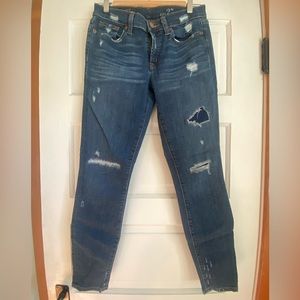 JCrew Toothpick Midrise Jeans - Size 27